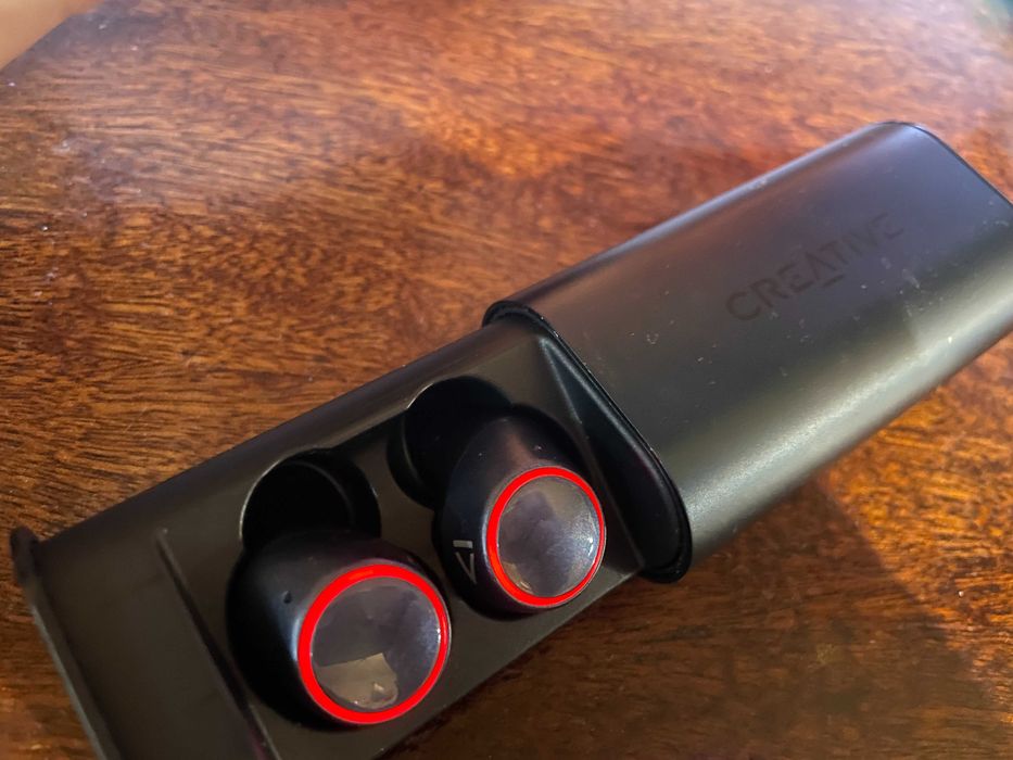 Безжични слушалки Creative, Outlier air , Тъчконтрол, AAC, AptX