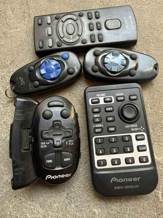 Пульт для магнитолы Pioneer jvc Sony