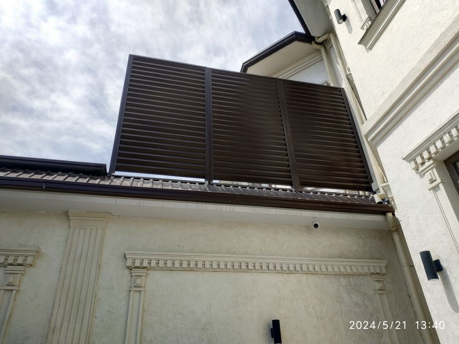 Жалюзи забор. Забор жалюзи ограждения