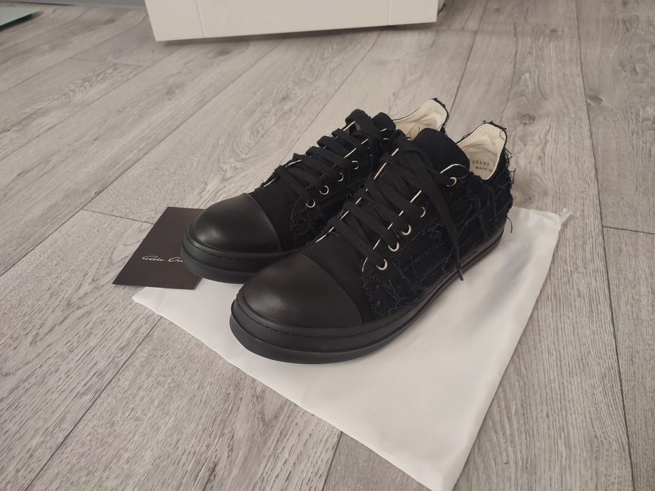 rick owens slashed low