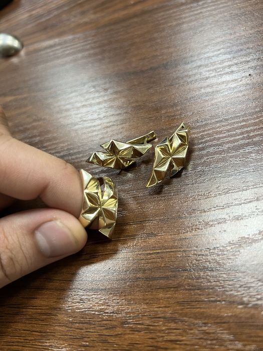 Tilla uzuk zirak komplekt