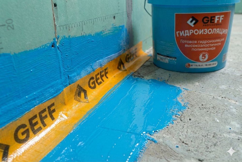 Гидроизоляционная лента GEFF – 10 метров