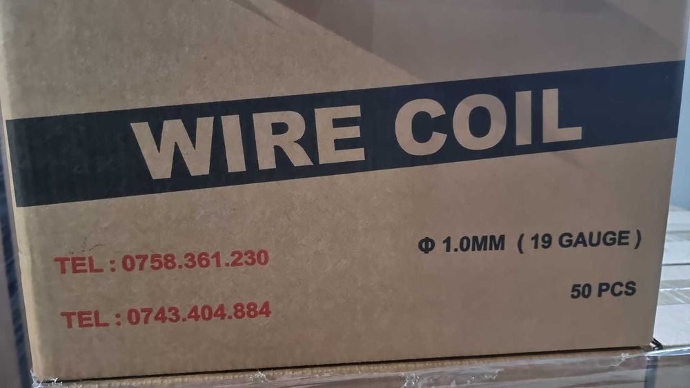 Role masina de legat MAX Bobine sarma neagra de 1mm CALITATE GARANTATA