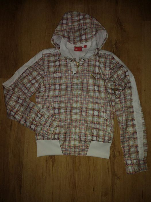 Jachetă damă Puma cu glugă si mâneci detașabile / vestă mărimea XS