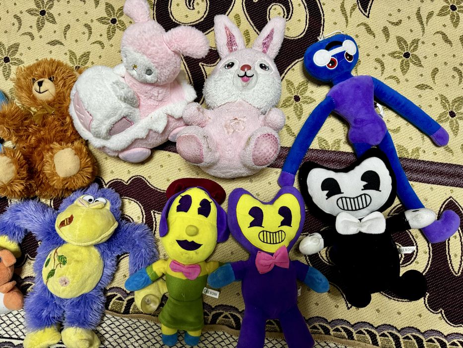 отдам мягкие игрушки