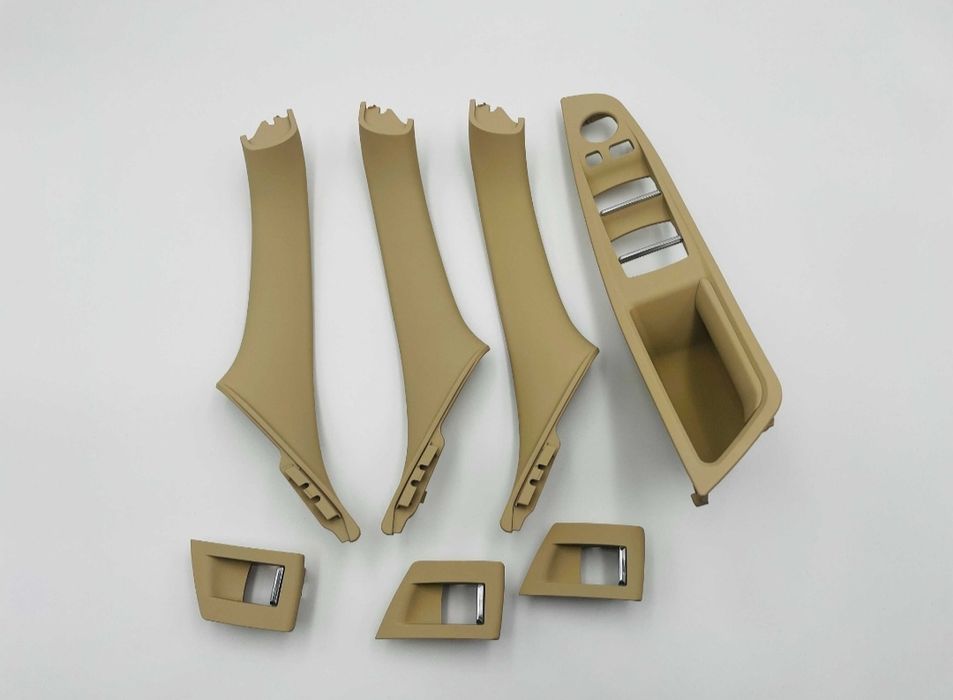 Set manere usa interior complet fata spate crem oyster BMW Seria 5 F10