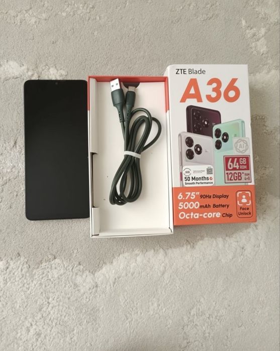Продам телефон ZTE Blade A36 64 GB
