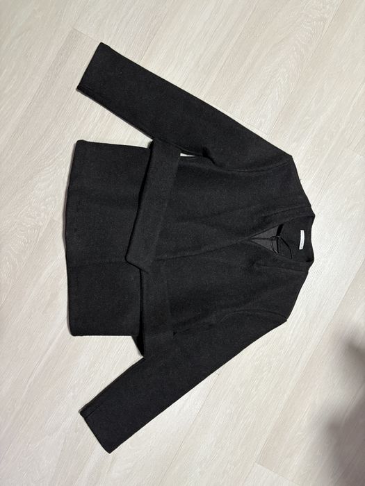 Пальто Зара с поясом