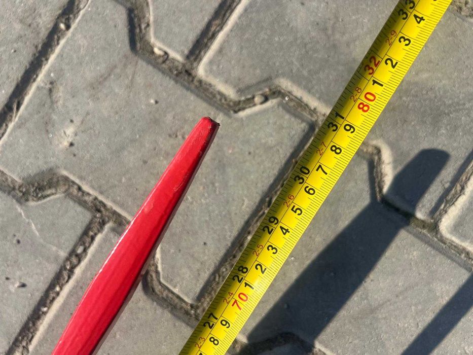 Furca baloti - 3 dinti , 55 cm intre dinti  (Noua)