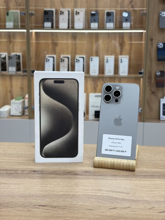 iPhone 15 Pro Max 256 gb 86% | iStatus Store