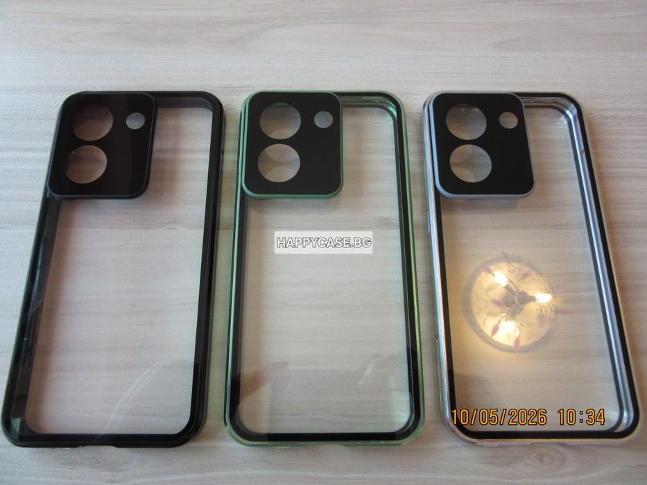 Xiaomi Poco X8 Pro 5G / Двоен 360° магнитен кейс с камера протектор