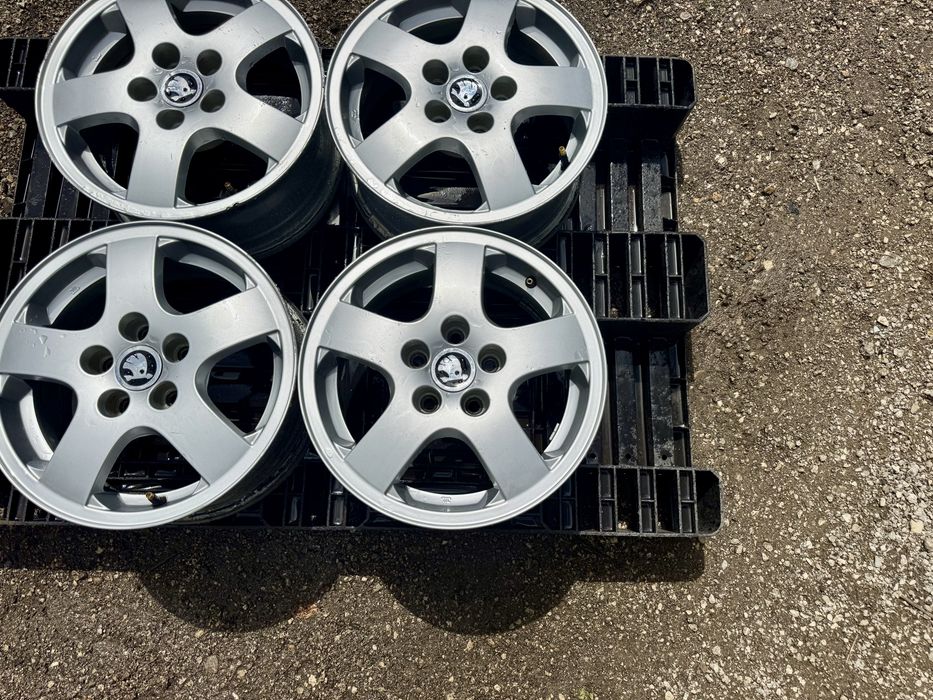 4бр.Оригинални алуминиеви джанти 14цола 5x100 за Skoda,Vw,Seat