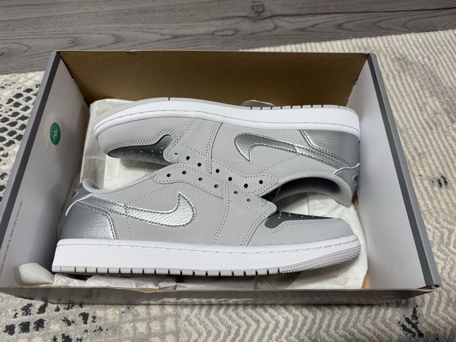 Vand Air Jordan 1 low Retro Silver
