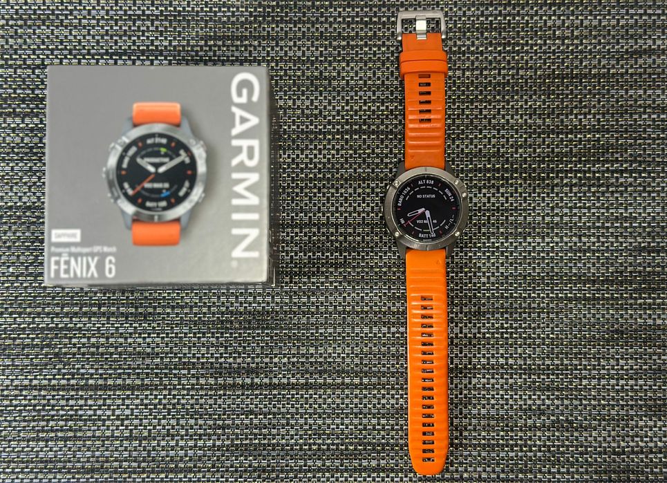 Garmin Fenix 6 SAPPHIRE Full Box – Stare foarte bună