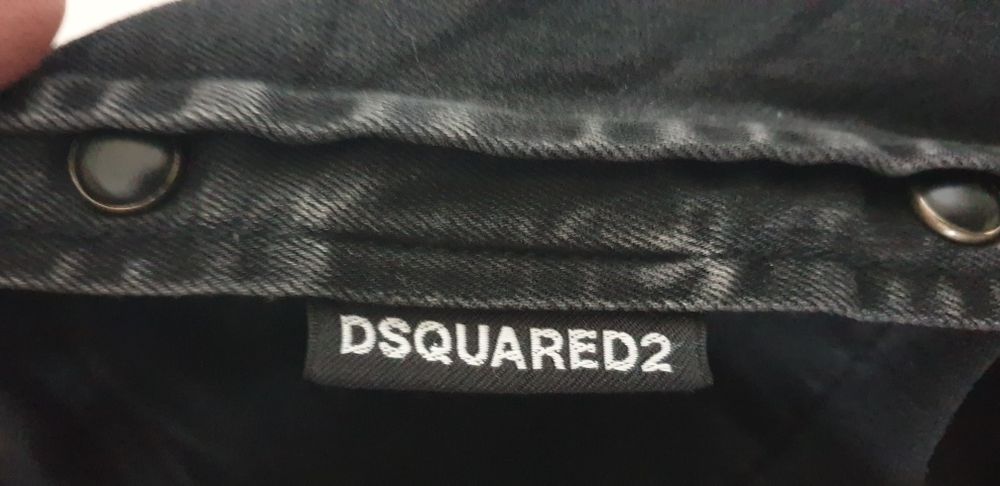 DSQUARED2 Slim Fit Stretch / Cotton Mens Size S ОРИГИНАЛ!  Мъжка Риза!