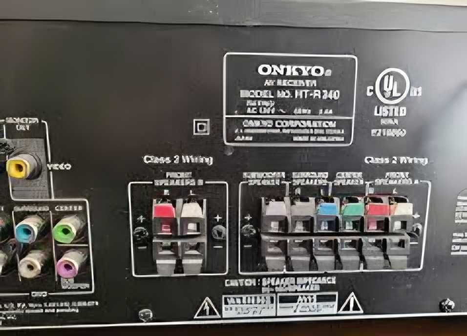 Amplituner 5.1 Onkyo HT-R340 cu telecomanda originala