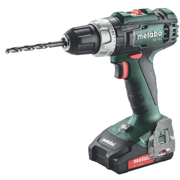 Акумулаторен винтоверт Metabo BS 18 L, 18V, 50Nm