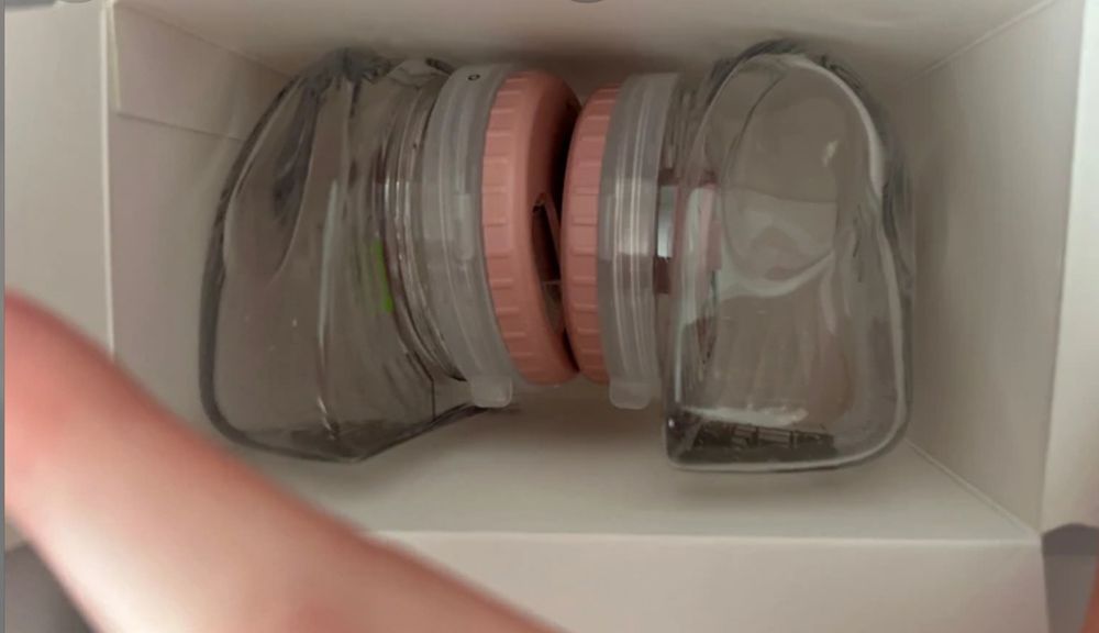 ЧИСТО НОВА Двойна безжична електрическа помпа за кърма Tommee Tippee Made for Me Hands-Free
