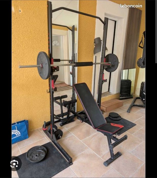 Rack 500 Domyos Decathlon/ Suport bodybuilding powerlifting