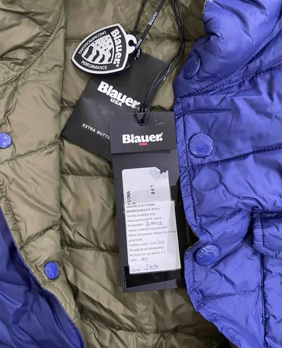 Новая куртка Blauer USA
