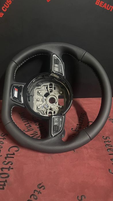 Volan custom audi  A1 A3 A4 A5 A6 A7 A8 Q3 Q5 Q7 padele/fara