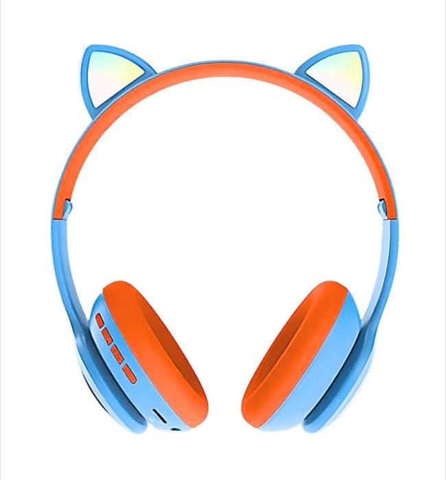 Безжични слушалки, сгъваеми, котешки уши