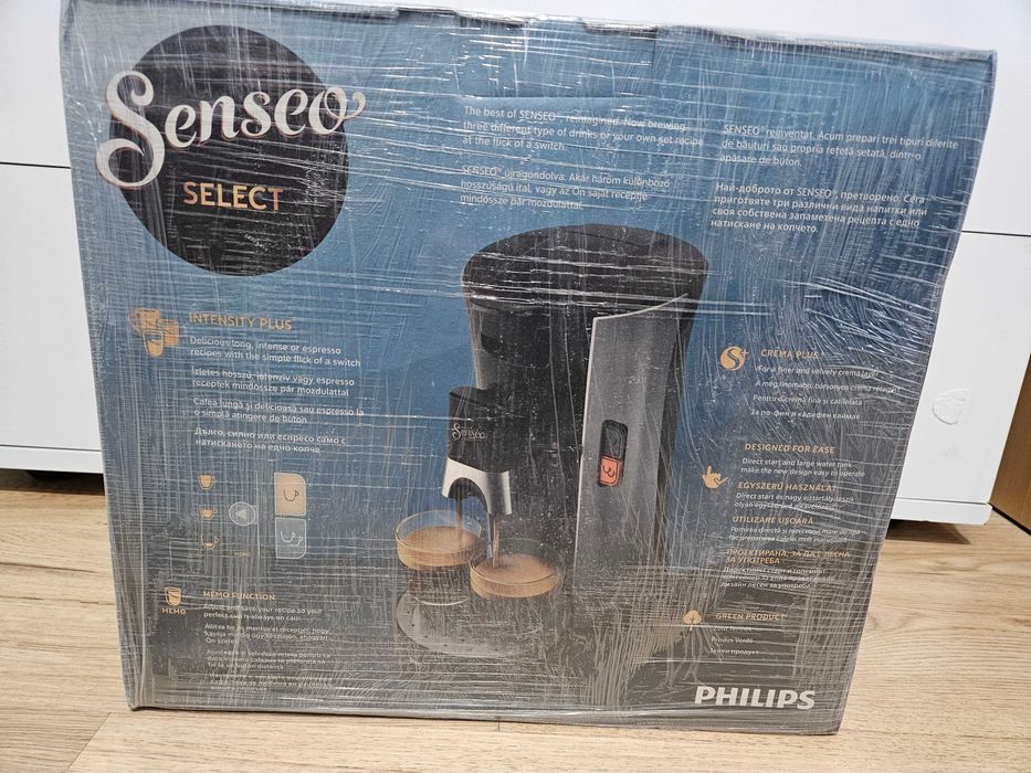 Чисто нова кафемашина PHILIPS SENSEO® SELECT с подаръци