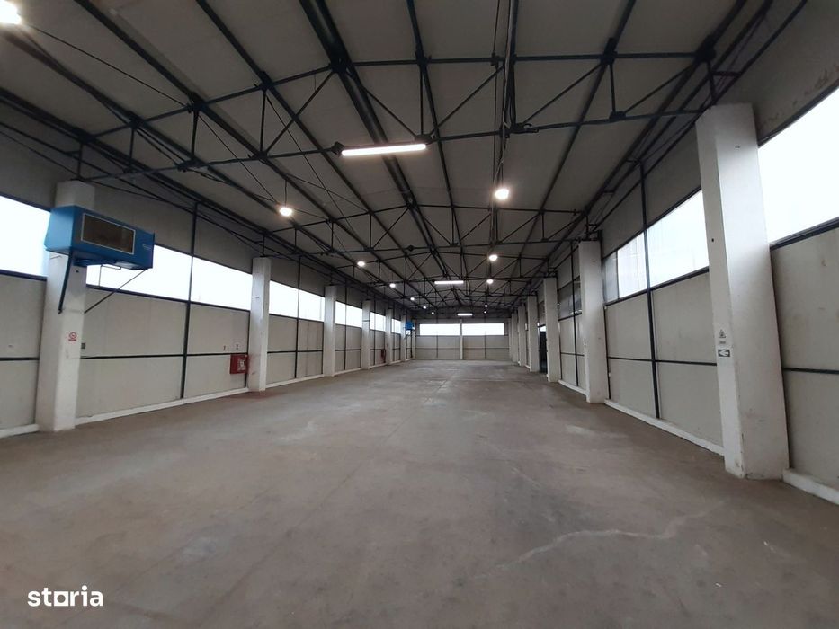 Comision 0% - Hala productie 743 mp cu birouri 145 mp Someseni