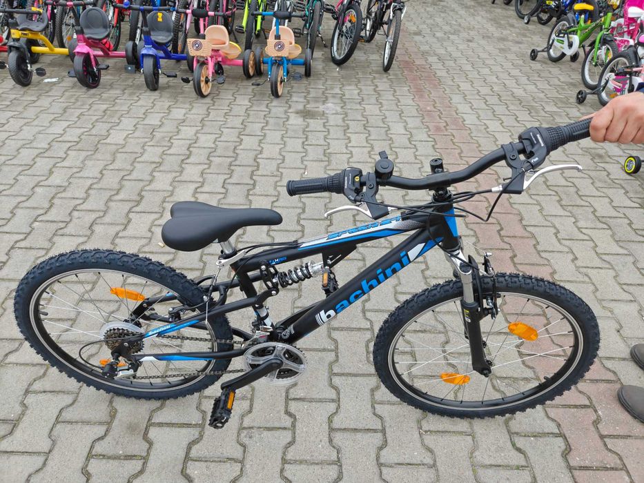 Велосипед 24" Bachini Speed FSP черен.син