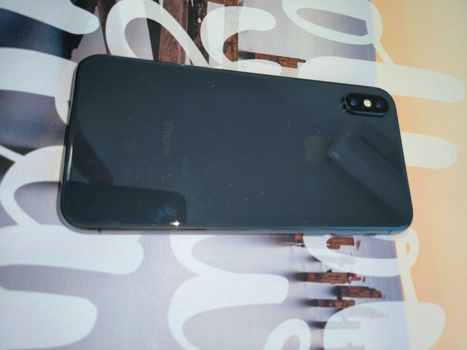 iPhone x negru 64g impecabil