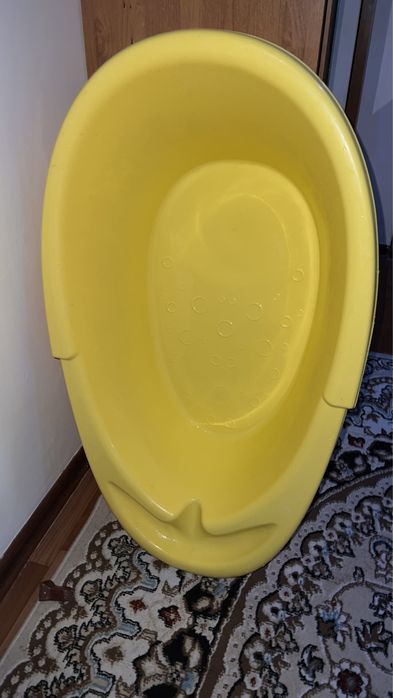 Продам ванночку+горку детскую