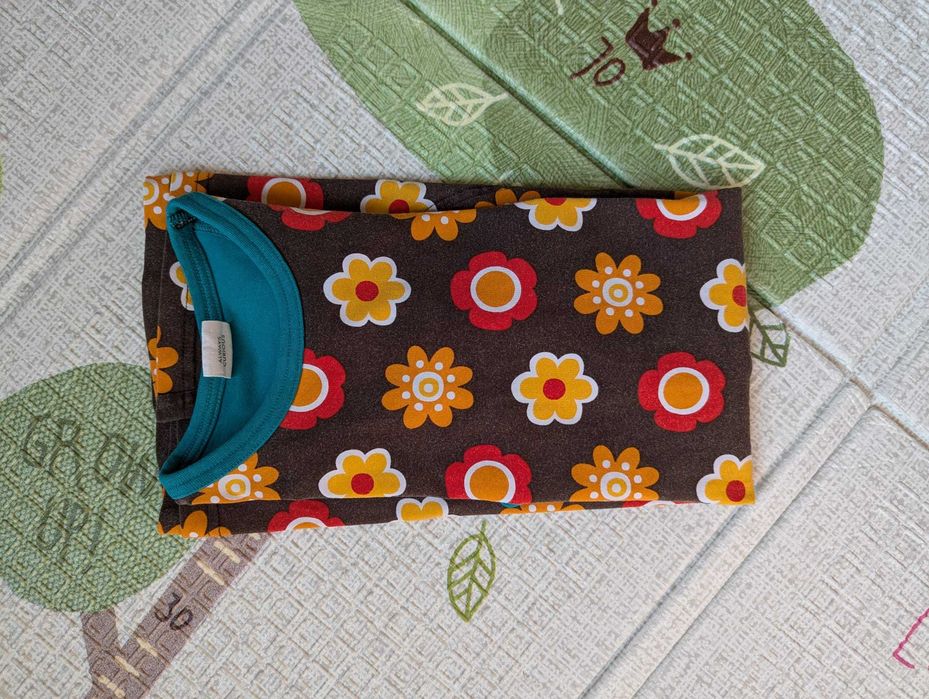 Maxomorra детска рокля от органичен памук 110/116 5-6 години