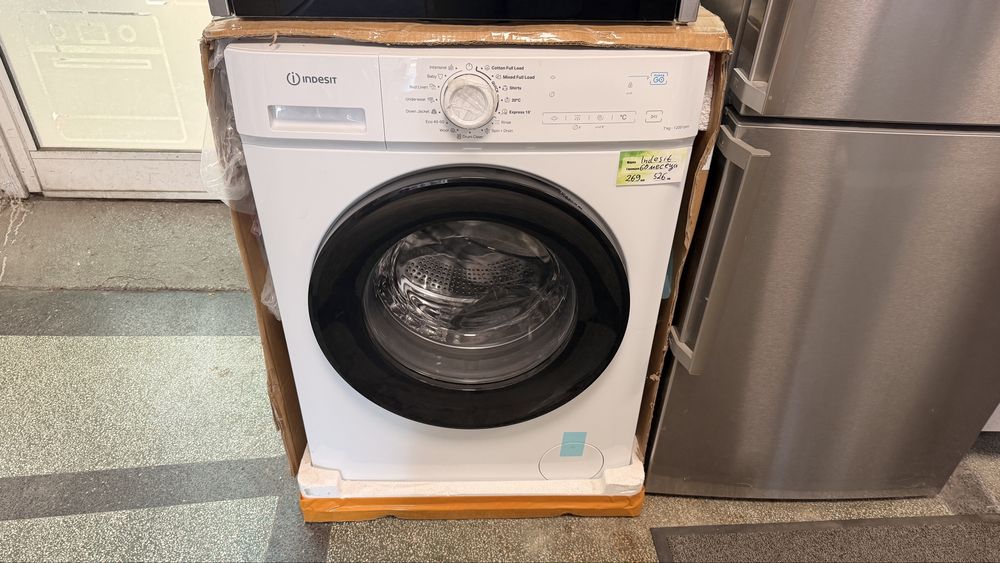 НОВА 5 години гаранция *ПРОМО* Инверторна Пералня машина Indesit ima 7628 my TIME , 7 KG ,1200 об/мин