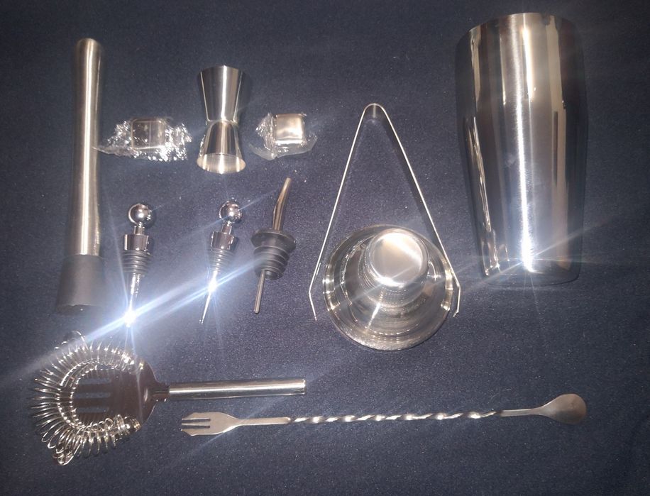 Shaker inox - kit complet - 12 piese