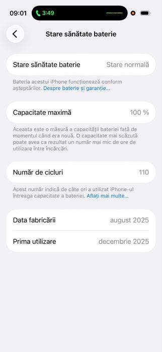 Iphone 16 pro 256 gb folosit putin