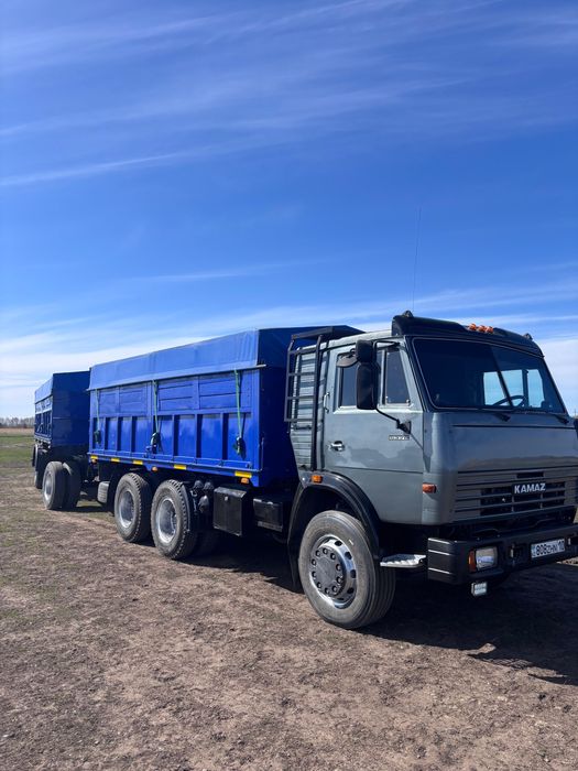Камаз с прицепом