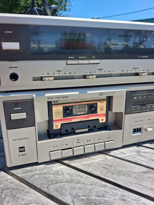 Amplificator SI casetofon deck Dual Cr 1020/ c 802