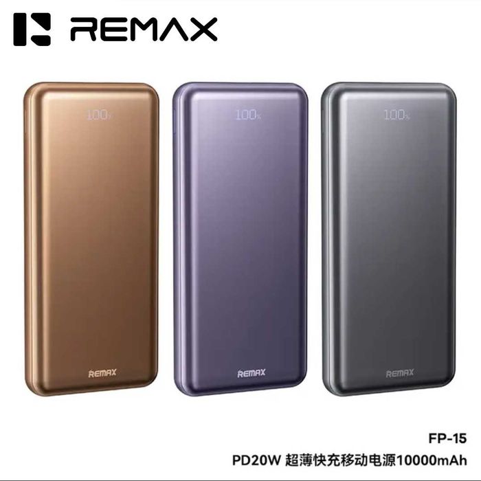 Remax FP-15 Ultra Slim PD20W Power Bank CCC 10000mAh for iPhone 16 17