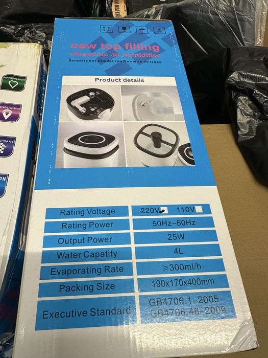 Umidificator automat cu aromaterapie, Higrometru si telecoamnda