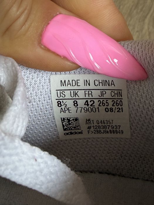 Оригинални мъжки кецове adidas Forum Tech Boost White! 42 н