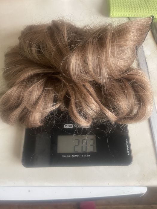 Естествена virgin коса 200 грама , 60 см