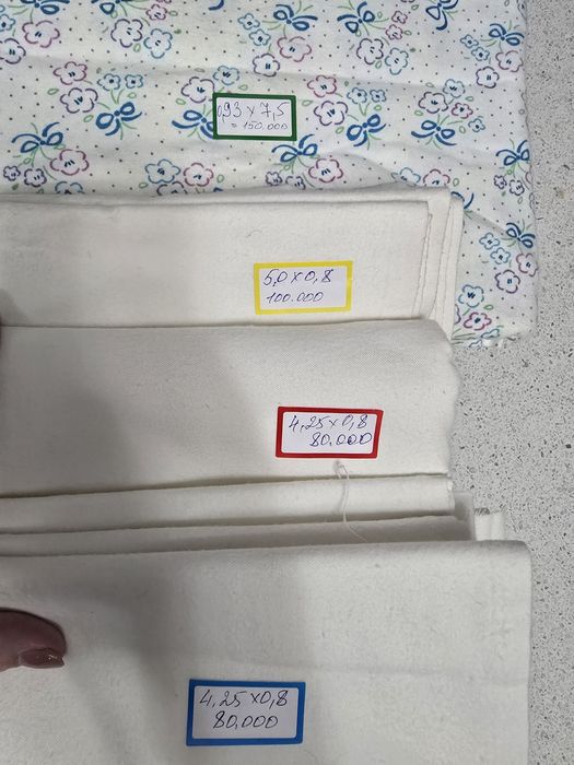 Отрезы разные от 10 тыс до 20 тыс за 1 метр