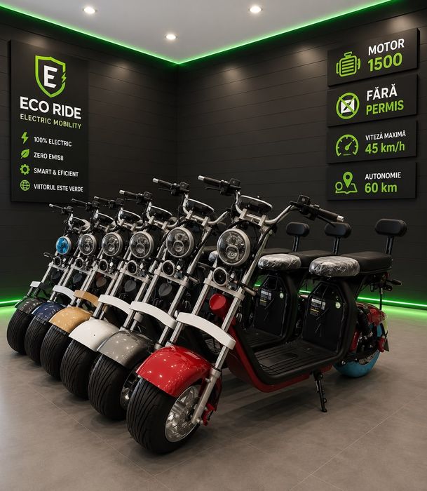 Scuter electric Certificat fără permis
