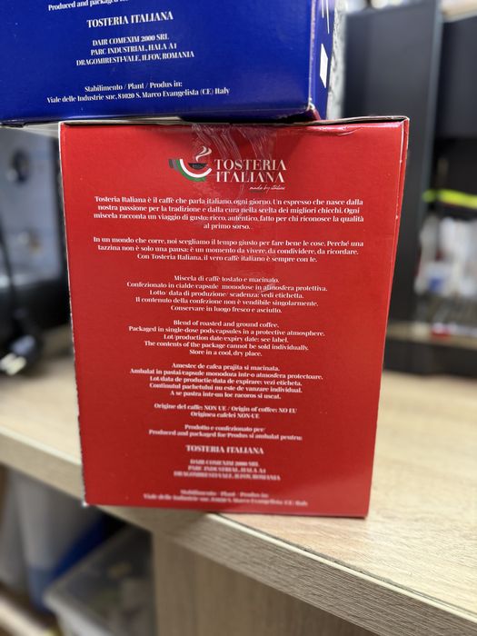 Tosteria Italiana NAPOLI- Compatibile Lavazza A Modo Mio – 100 Capsule