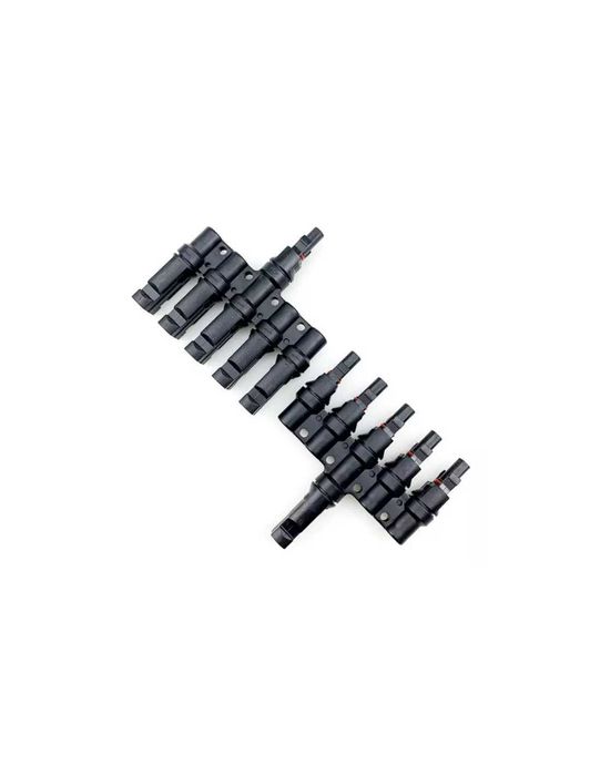Conectori, mufe tip MC4 1 la 2Y 3Y 2T 3T 4T 5T Dioda si cu Siguranta pt. conductor, cablu solar de 4-6 mm panouri Fotovoltaice