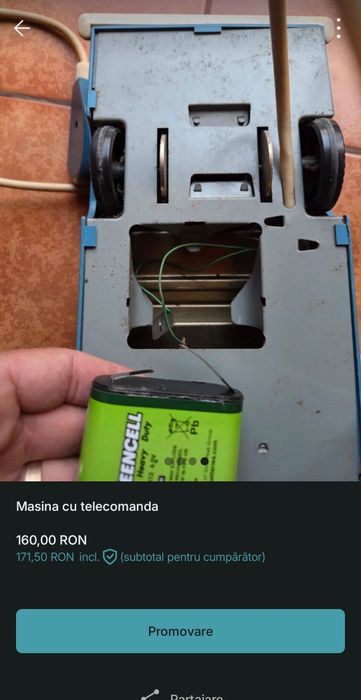 Masinuță de metal