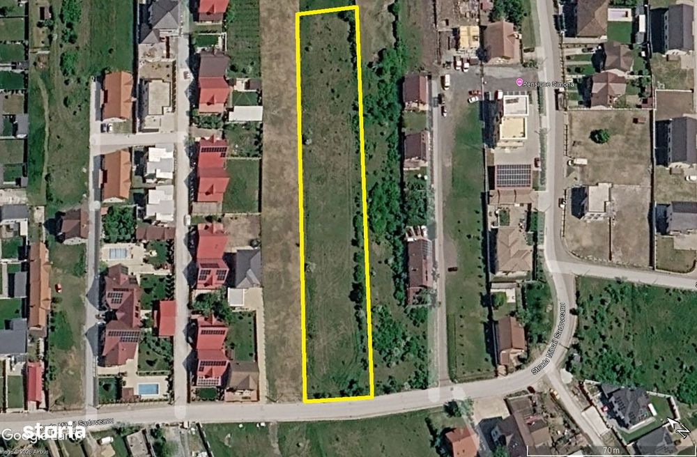 Teren intravilan str Sadoveanu Deva