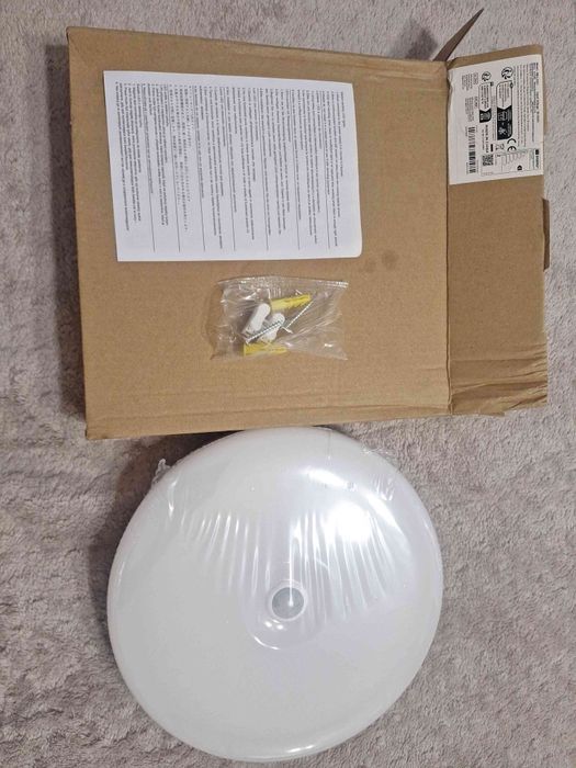 НОВ LED плафон с датик за движение и осветеност на 220 волта