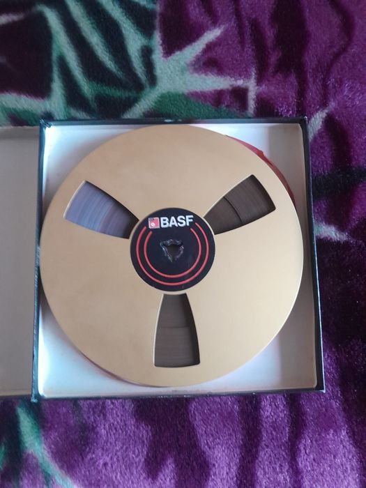 2 x Role / Benzi BASF GOLD 18cm (maxell agfa akai scotch )