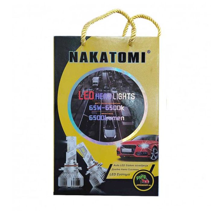 Nakamoto/Nakatomi H4 Диодна LED система CANBUS, 12-24V, 65W, 6500К